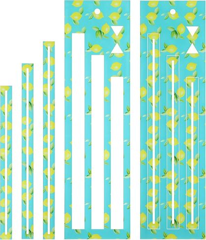 Zipper Pocket Template, Zipper Template 7/8/9 Inch Sewing Zippers Supplies Plastic for Quilting, Garment Making & Beginner Sewing (Modern Style) in Kuwait