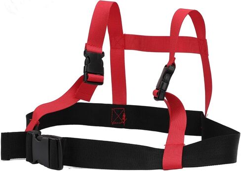 Kids Skating Training Belt, Anti Fall Shoulder Strap with High Handle for Parent Assistance, Durable Polyester for 5-16 Years Old Children in Kuwait