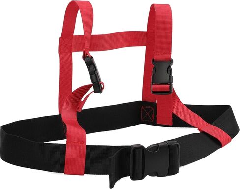 Kids Skating Training Belt, Anti Fall Shoulder Strap with High Handle for Parent Assistance, Durable Polyester for 5-16 Years Old Children in Kuwait
