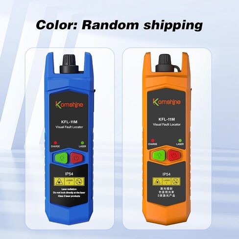 جهاز اختبار استمرارية كابل الألياف لتحديد موقع الخطأ البصري من KomShine KFL-11M مع محول عالمي 2.5 مم in Saudi Arabia