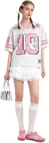 Graphic Tees Summer Novelty Women Men Oversized Dove Christian Jersey in Saudi Arabia