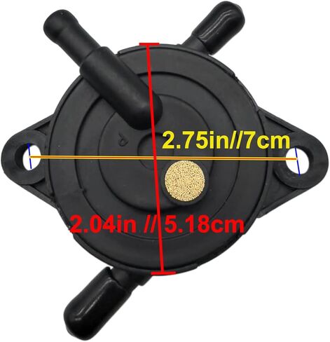 مضخة الوقود تناسب Kawasaki 49040-0770 49040-7008 تناسب Kawasaki FR FS FX Series FR541V FR600V FR651V FR691V FR730V FS481V FS541V FS600V FS651V FS691V FS730V مع فلتر الوقود gs03 in Kuwait