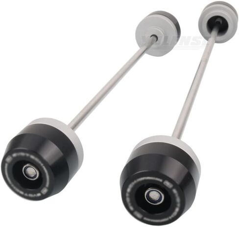 AL-mart Motorcycle Front & Rear Fork Axle Slider Wheel Protector Crash Guard Fits for KTM 790 Duke/890 Duke in Kuwait