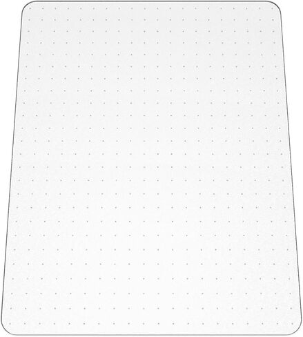 Office Chair Mat for Carpet, Desk Mats 36"x45" Clear Heavy Duty Plastic Rolling Computer Chair Protector for Hardwood Floors, Easy Glide Hard Floor Desk Mats for Low Pile Carpet in Kuwait