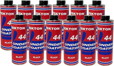 Tekton44 Vehicle Undercoating - Black Sprayable Automotive Undercoating Kit for Cars, Trucks, Vans - Rust and Corrosion Protection (3 Liter Cans with Sprayer and Wand) in Kuwait