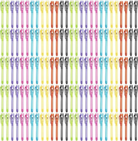 140PCS Invisible Ink Pens with UV Light – Bulk Spy Pens for Classroom Rewards, Party Supplies, Treasure Hunt, Halloween, Christmas & Kids Birthday Favors in Kuwait