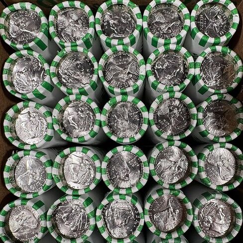 2026 Emerging Liberty DIMES 1776–2026 America 250 مجموعة لفات غير متداولة - كلا من P & D Mint (مجموعة من 2) in Kuwait