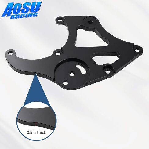 LS Sanden 508 AC Compressor Bracket Kit with Belt Tensioner Compatible with LS1 LS3 LSX Truck SUV in Kuwait