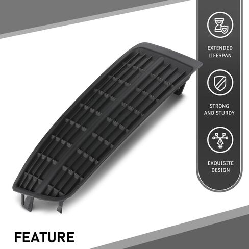 G-PLUS Fog Light Lamp Cover Black Hole Driver and Passenger Side Compatible with Cadillac SRX 2010-2016 GM1038126 GM1039126 in Kuwait