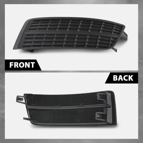G-PLUS Fog Light Lamp Cover Black Hole Driver and Passenger Side Compatible with Cadillac SRX 2010-2016 GM1038126 GM1039126 in Kuwait