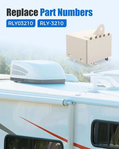 1497-9051/1497-4131 RV Start Relay مناسب لمكيفات الهواء Coleman Mach 1, Mach 3 RV استبدال 1497-413، 1497-415، 6258-3071 in Kuwait