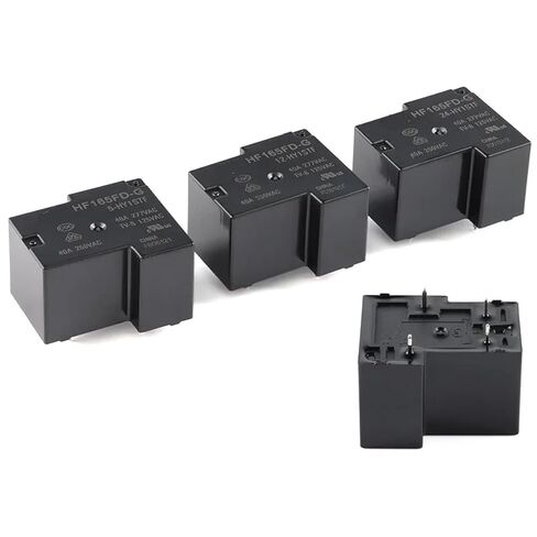 High Power Relay HF165FD HF165FD-G/5-HY1STF HF165FD-G-12-HY1STF HF165FD-G-24-HY1STF HY1STF DC 5V 12V 24V 4Pin Relais (5V 2Pcs) in Kuwait