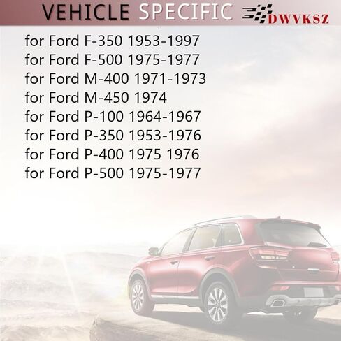 استبدال محمل عمود ناقل الحركة الأوتوماتيكي الخلفي لـ Ford F-350 3.5L 1953، لـ F-350 4.2L 1955، لـ F-350 6.6L 1977، لـ M-450 5.9L 1974، لـ P-100 2.4L 1964، حزمة واحدة in Kuwait