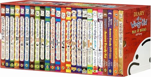مكتبة طفل جبان 24 مجموعة محاصر، 1-24 سلسلة مجموعة كاملة كاملة، طبعة غلاف ورقي in Kuwait