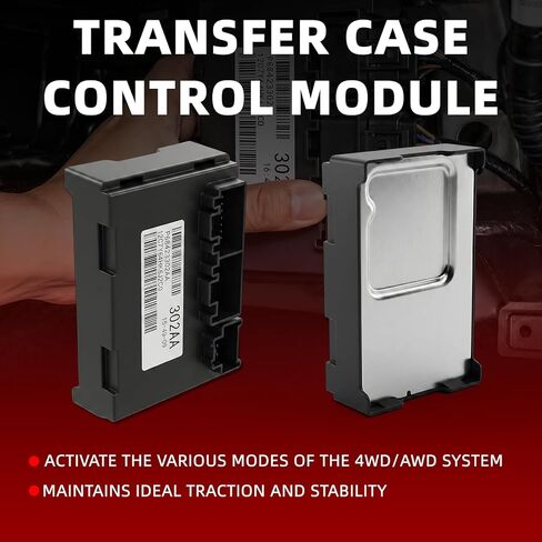 68423302AA Transfer Case Control Module TCCM Compatible with 2019-2020 Jeep Grand Cherokee Dodge Durango AWD Replaces P68423302AA 68423302AA 8-Speed Auto in Kuwait