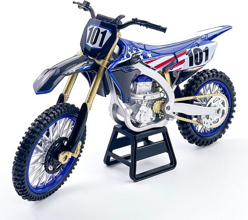 OEVTVR Dirt Bike Motorcycle Model – 1:12 Scale Diecast No. 101 Motocross Motorbike with Realistic Details, Alloy Body, Display Gift for Enthusiasts in Kuwait