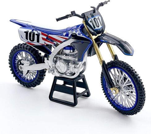 OEVTVR Dirt Bike Motorcycle Model – 1:12 Scale Diecast No. 101 Motocross Motorbike with Realistic Details, Alloy Body, Display Gift for Enthusiasts in Kuwait