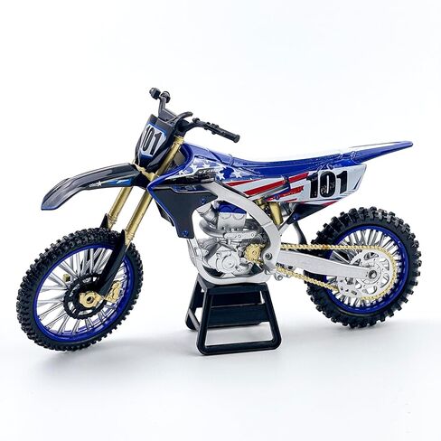 OEVTVR Dirt Bike Motorcycle Model – 1:12 Scale Diecast No. 101 Motocross Motorbike with Realistic Details, Alloy Body, Display Gift for Enthusiasts in Kuwait