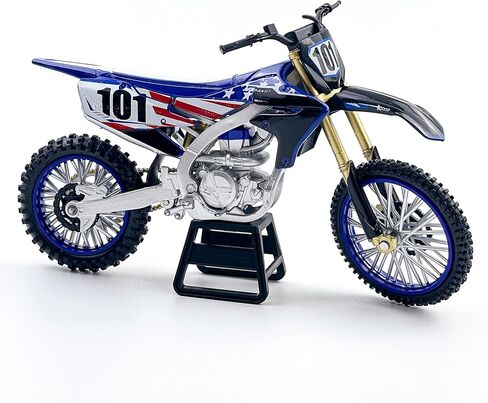 OEVTVR Dirt Bike Motorcycle Model – 1:12 Scale Diecast No. 101 Motocross Motorbike with Realistic Details, Alloy Body, Display Gift for Enthusiasts in Kuwait