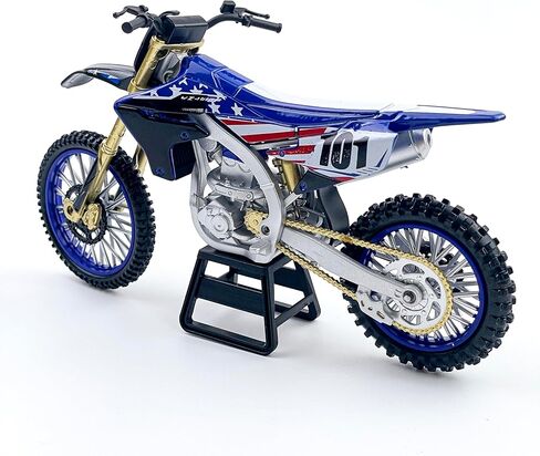 OEVTVR Dirt Bike Motorcycle Model – 1:12 Scale Diecast No. 101 Motocross Motorbike with Realistic Details, Alloy Body, Display Gift for Enthusiasts in Kuwait