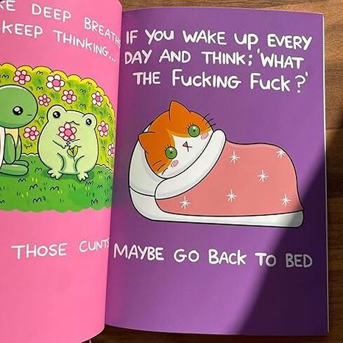 كتاب كيفية البقاء على قيد الحياة في Bullsh!t، كتاب محاكاة ساخرة تحفيزي لطيف بشكل هجومي للبالغين، أكثر من 40 صفحة من هدية المساعدة الذاتية للفكاهة المظلمة، هدية ملهمة مضحكة للأشخاص المجهدين، 5.83 بوصة × 8.27 بوصة (قطعة واحدة) in Kuwait