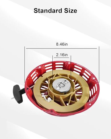TIKSCIENCE بادئ حركة ارتدادي بمقبض ومسامير مناسبة لـ Predator 9500W Surge 7600W تشغيل مولد العاكس استبدال 71365 59188 in Kuwait
