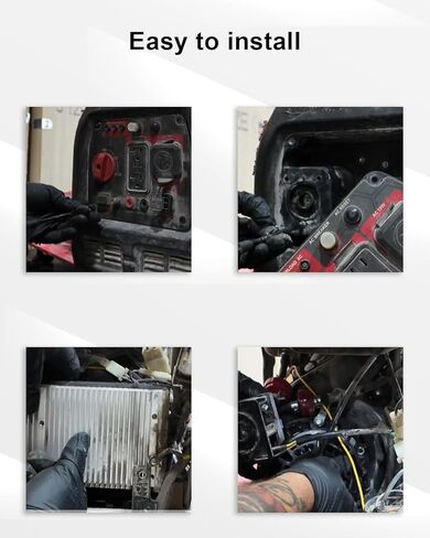 TIKSCIENCE بادئ حركة ارتدادي بمقبض ومسامير مناسبة لـ Predator 9500W Surge 7600W تشغيل مولد العاكس استبدال 71365 59188 in Kuwait