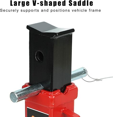 22 Ton (44,000 lbs) Heavy Duty Pin Type Car Jack Stands with Lock Adjustable Height to 19.75" Fit for Supporting Trucks, Trailers and Equipment in Kuwait