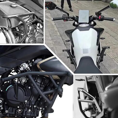 واقي محرك قضبان التصادم على الطريق السريع متوافق مع CFMOTO 800NK 800 NK 2023 2024 2025 2026 حماية الدراجة النارية من ملحقات السقوط in Kuwait