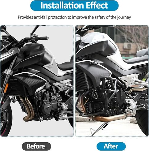واقي محرك قضبان التصادم على الطريق السريع متوافق مع CFMOTO 800NK 800 NK 2023 2024 2025 2026 حماية الدراجة النارية من ملحقات السقوط in Kuwait