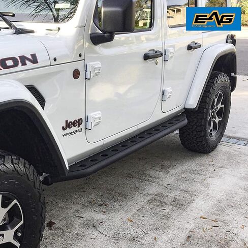 EAG لوح جري أنبوبي منزلق جانبي مناسب لـ 18-21 Wrangler JL 4 أبواب للطرق الوعرة in Kuwait