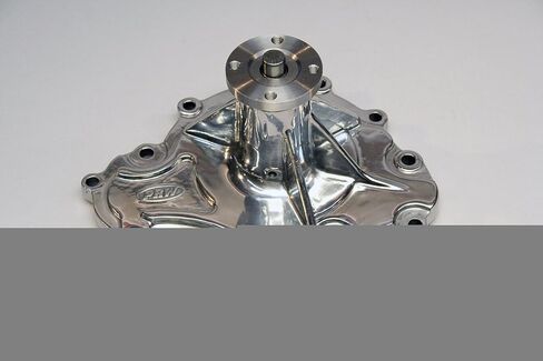 PRW 1445510 حاصل الأداء مصقول 5/8 "عمود الطيار مضخة مياه من الألومنيوم عالية التدفق لبونتياك 265-455 1969-79 in Kuwait