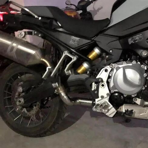 قطع غيار دراجة نارية العادم الخمار الأوسط وصلة الأنابيب ربط الانزلاق على موصل لسيارات BMW F750 F850 GS ADV 2020 2019 in Kuwait