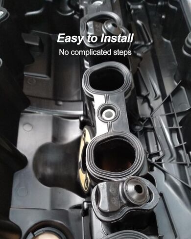 Valve Cover Gasket Set Fit for Range Rover 2012-2019 Sport 2005-2019 Discovery 2004-2018 2.7L 3.0L V6 Diesel Models Replace LR166341 LR029132 in Kuwait