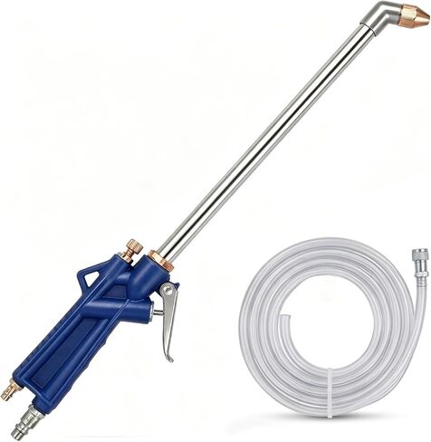 Air Blow Gun Pneumatic Engine Cleaning Gun with 3.55-Foot Hose- High-Pressure Pneumatic Engine CleaningGun for Air Compressors with US Standard 1/4" NPT Quick Connector,Cleaning Degreasing Spray Tool in Kuwait