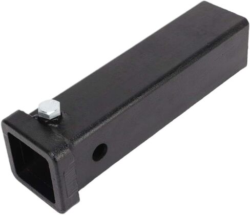 2 Inch Trailer Hitch Receiver Tubing 10 Inch Long Tow Bar Mount Compatible with RV Camper Caravan in Kuwait