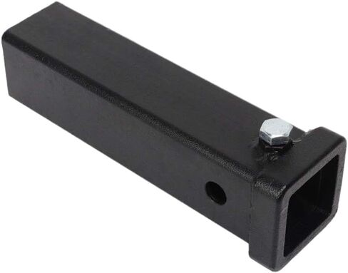 2 Inch Trailer Hitch Receiver Tubing 10 Inch Long Tow Bar Mount Compatible with RV Camper Caravan in Kuwait