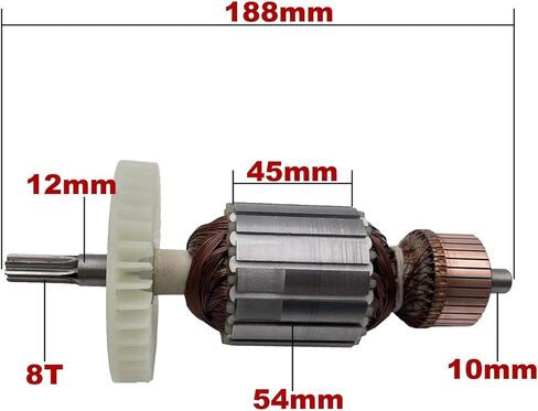 استبدال دوار المحرك AC220V-240V للمفتاح الكهربائي TW1000 TWE1000 in Kuwait