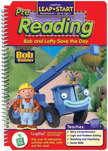 LeapPad: القراءة المسبقة لـ LeapStart - كتاب وخرطوشة تفاعلية لـ Bob وLofty Save The Day in Kuwait