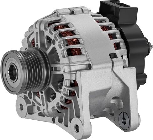 BDFHYK المولد 11673 متوافق مع Nissan Sentra 2013 2014 2015 2016 2017 2018 2019 1.8L l4 12V 110Amp CW 6-Groove Clutch Pulley، استبدال 11673ن،11673،23100-3SH2B،231003SH2B،2611855B،FG12T039 in Kuwait