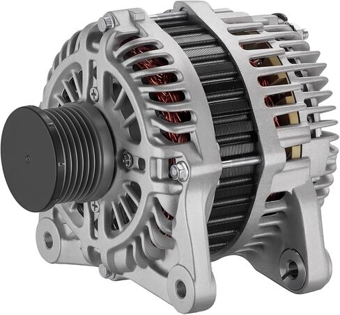 BDFHYK المولد 11673 متوافق مع Nissan Sentra 2013 2014 2015 2016 2017 2018 2019 1.8L l4 12V 110Amp CW 6-Groove Clutch Pulley، استبدال 11673ن،11673،23100-3SH2B،231003SH2B،2611855B،FG12T039 in Kuwait