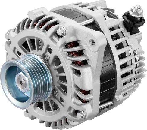 BDFHYK المولد 11673 متوافق مع Nissan Sentra 2013 2014 2015 2016 2017 2018 2019 1.8L l4 12V 110Amp CW 6-Groove Clutch Pulley، استبدال 11673ن،11673،23100-3SH2B،231003SH2B،2611855B،FG12T039 in Kuwait
