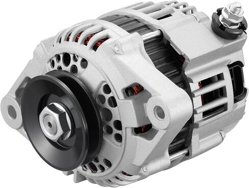 BDFHYK المولد 11673 متوافق مع Nissan Sentra 2013 2014 2015 2016 2017 2018 2019 1.8L l4 12V 110Amp CW 6-Groove Clutch Pulley، استبدال 11673ن،11673،23100-3SH2B،231003SH2B،2611855B،FG12T039 in Kuwait