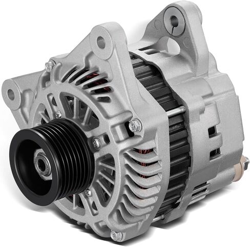 BDFHYK المولد 11673 متوافق مع Nissan Sentra 2013 2014 2015 2016 2017 2018 2019 1.8L l4 12V 110Amp CW 6-Groove Clutch Pulley، استبدال 11673ن،11673،23100-3SH2B،231003SH2B،2611855B،FG12T039 in Kuwait