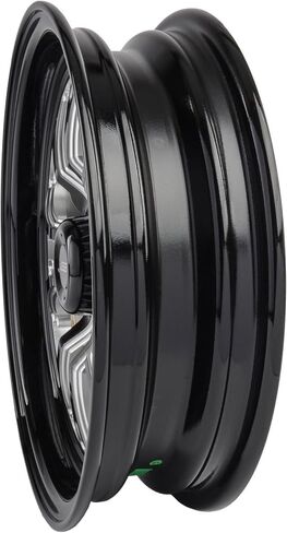 عجلة JEGS SSR سبايك 15 × 4 | 5 × 4.5 بوصة. تباعد نمط مسمار العجلة | -19 ملم إزاحة | 1.75 بوصة مسافة خلفية | أسود لامع مع لمسات بارزة مطحونة | 3.27 بوصة تتحمل المركز in Kuwait
