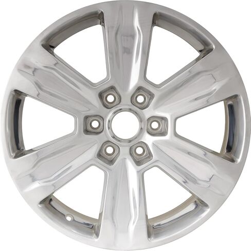 حافة عجلة جديدة مقاس 20x8.5 بوصة لسيارة Ford F-150 2015-2020 مقاس 20 بوصة من الألومنيوم 6 تكلم مصقول | استبدال المصنع-FL3Z1007J in Kuwait