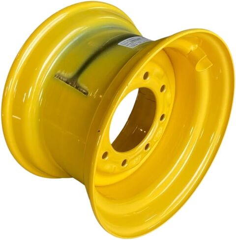 حافة 12-16.5 ذات 8 عروات لـ New Holland-16.5x9.75,8 TITAN EW USA عجلة توجيه انزلاقية/حافة لـ New Holland L180، L185، L190 والمزيد - 8 مسامير، تباعد خلفي 6.5 بوصة - يناسب إطارات 12X16.5 in Kuwait