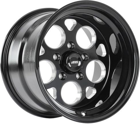 عجلة JEGS SSR ماج 15 بوصة × 10 بوصة | 5 × 4.5 بوصة. تباعد نمط مسمار العجلة | -25 ملم إزاحة | 4.5 بوصة مسافة خلفية | معطف مسحوق أسود لامع | 3.27 بوصة. تتحمل المركز | يتضمن غطاء المركز in Kuwait