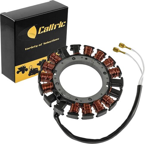 Caltric Stator Charging Coil Compatible with John Deere X390 X394 X465 X500 X530 X534 X570 X580 / Ztrak X584 Z445 Z465 Z540M Z540R Z645 Z655 in Kuwait