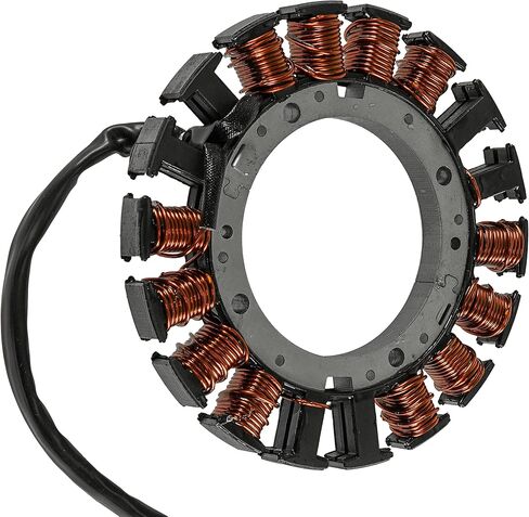 Caltric Stator Charging Coil Compatible with John Deere X390 X394 X465 X500 X530 X534 X570 X580 / Ztrak X584 Z445 Z465 Z540M Z540R Z645 Z655 in Kuwait